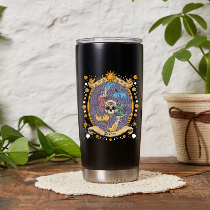 Purplehecate Celestial Pisces Zodiac Tumbler