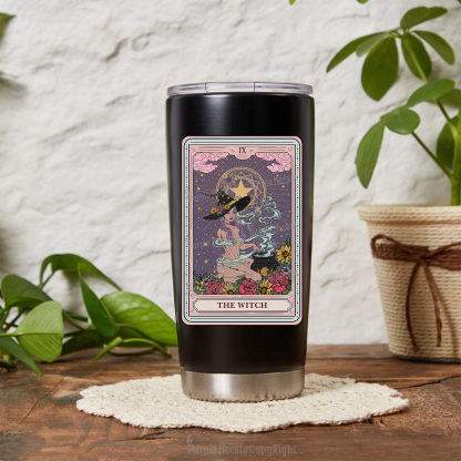 Purplehecate The Witch Tarot Tumbler