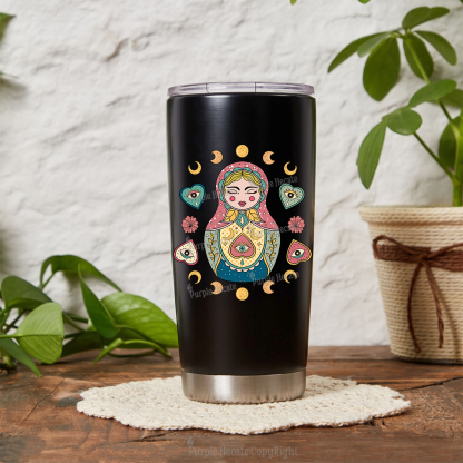 Purplehecate Nesting Doll Tumbler