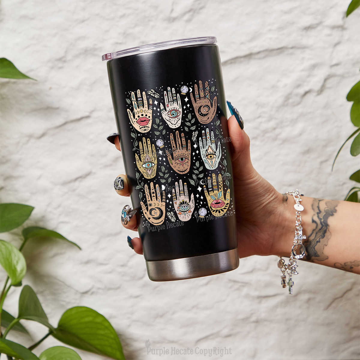 Purplehecate Helping Hands Tumbler