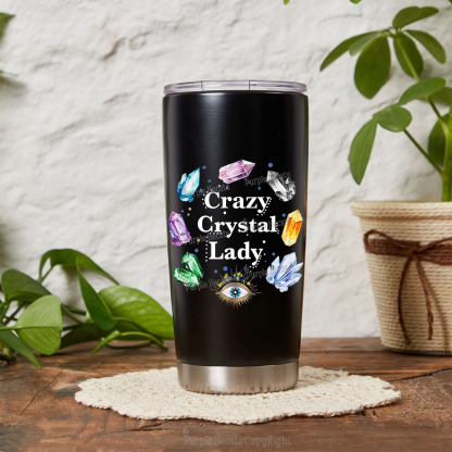 Purplehecate Crazy Crystal Lady Tumbler