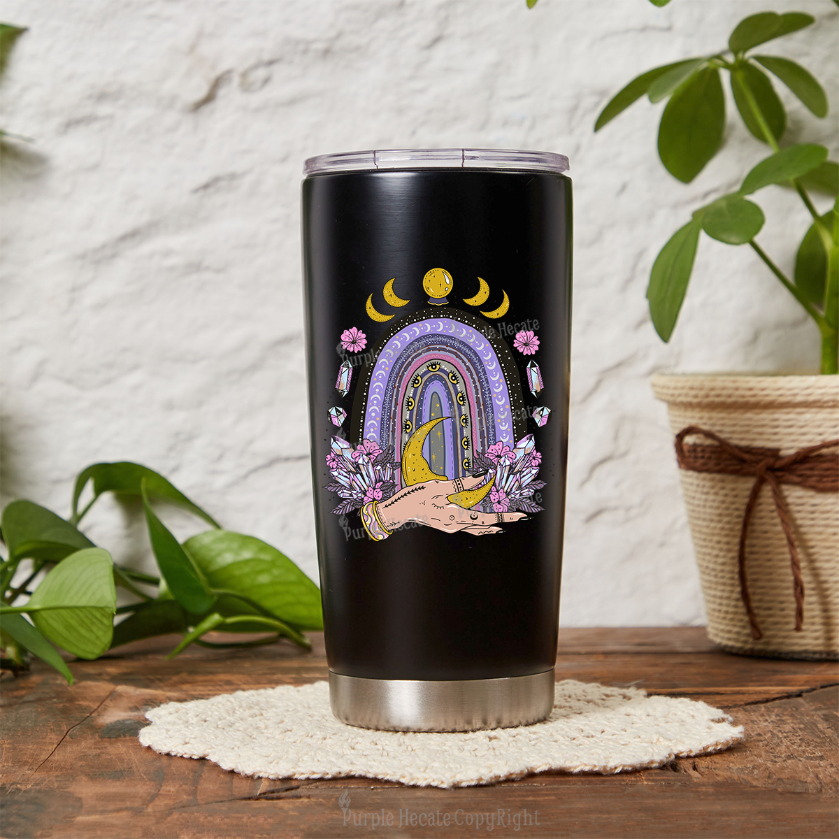 Purplehecate Magic Rainbow Tumbler