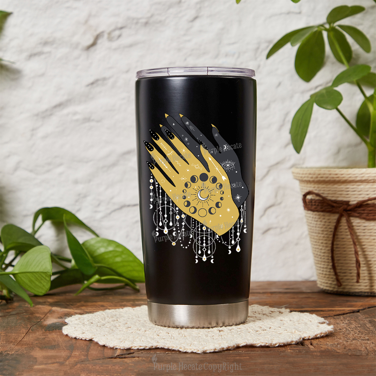 Purplehecate Wash Your Hands Tumbler
