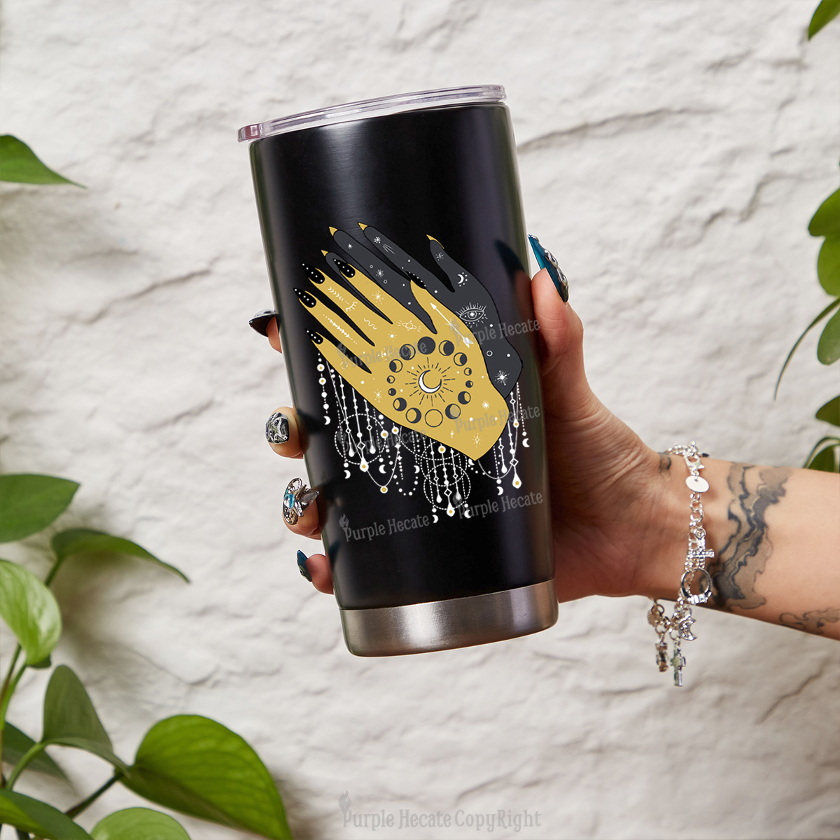 Purplehecate Wash Your Hands Tumbler