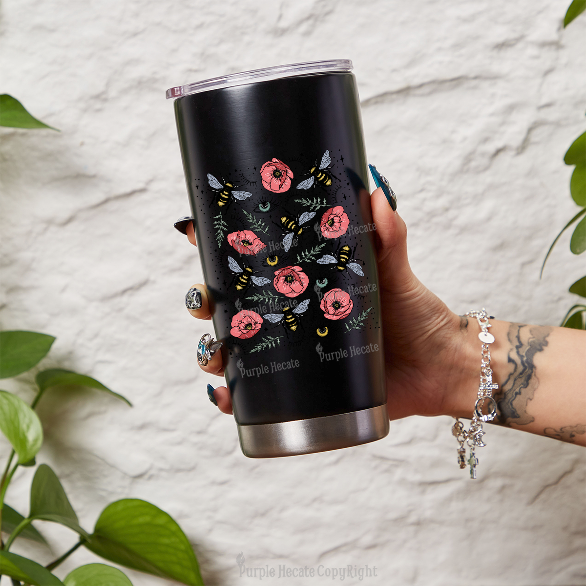 Purplehecate The Bee's Knees Tumbler