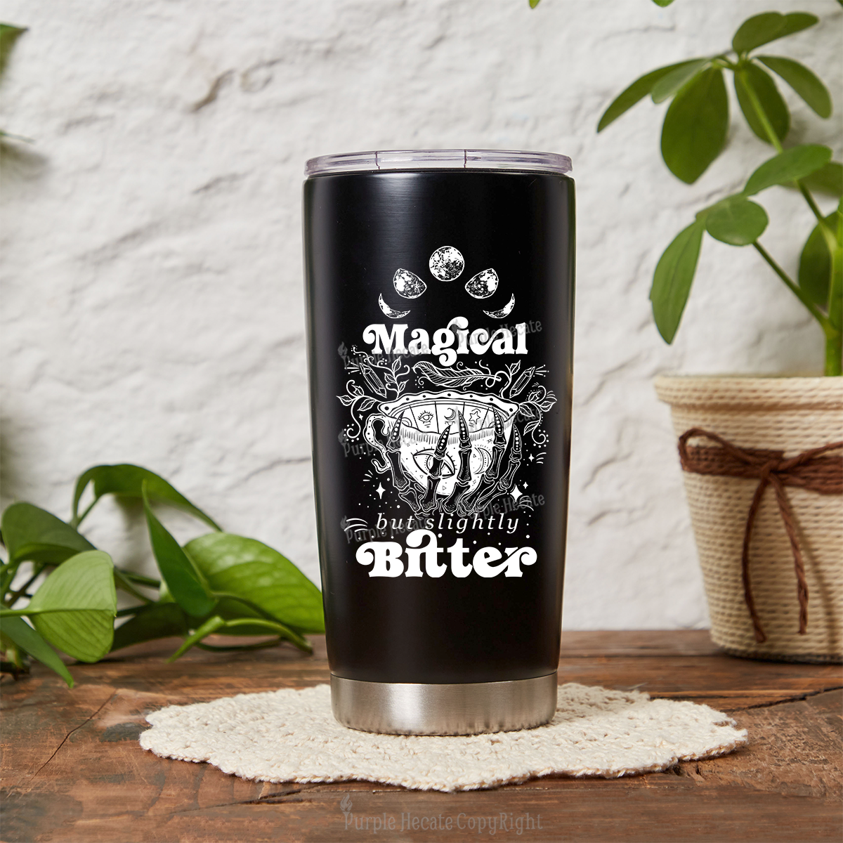 Purplehecate Magical But Slightly Bitter Tumbler