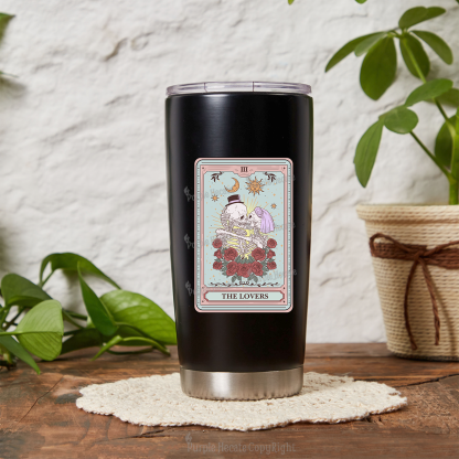 Purplehecate The Lovers Tarot Tumbler
