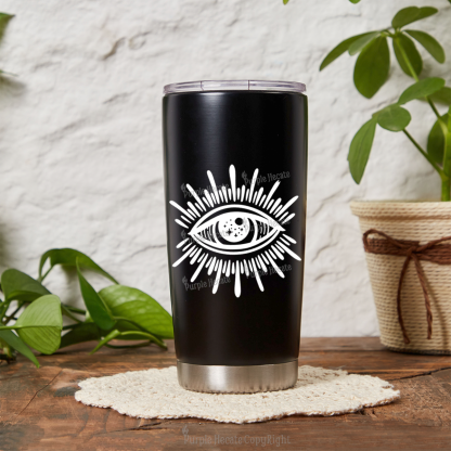 Purplehecate Evil Eye Tumbler