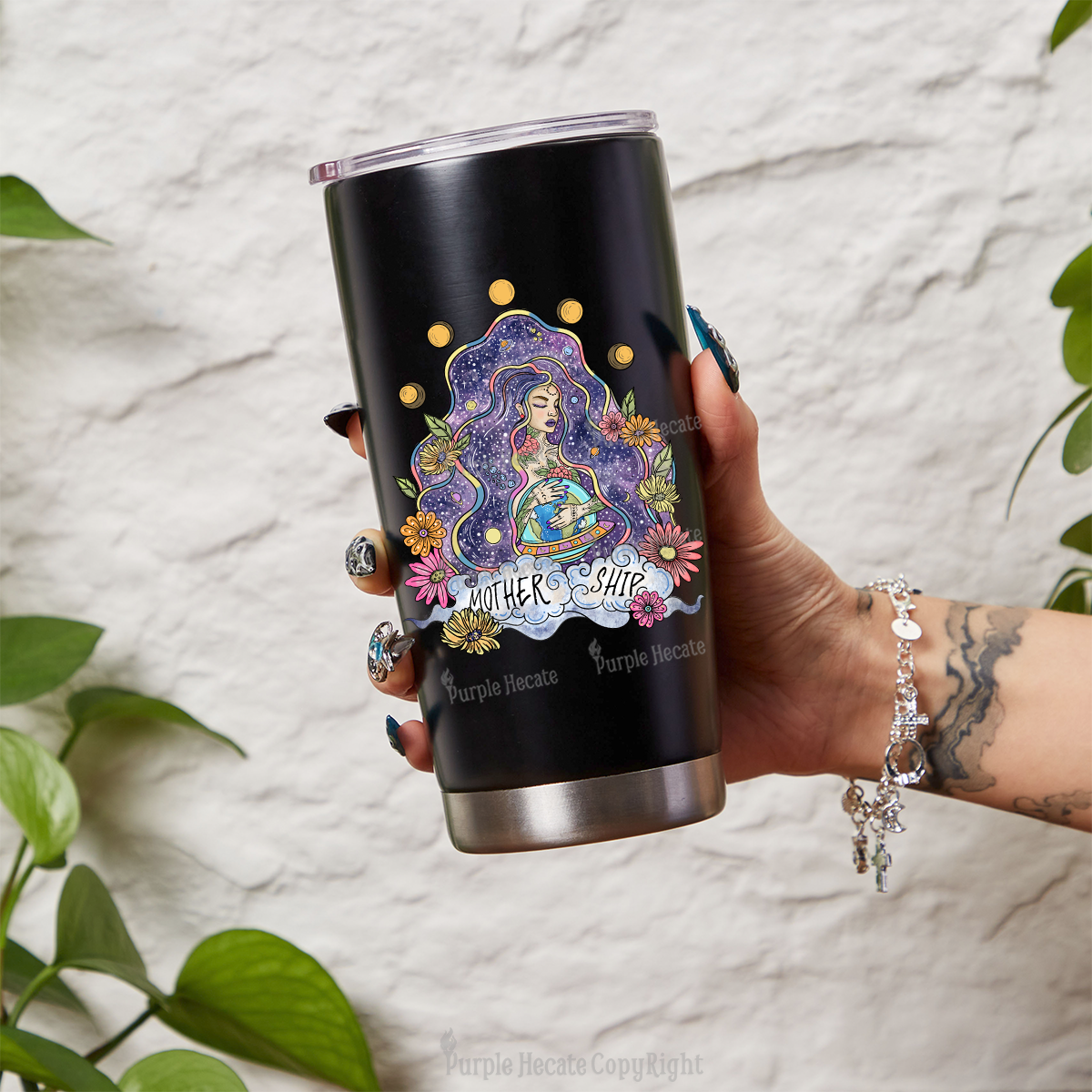 Purplehecate Mother Ship Tumbler
