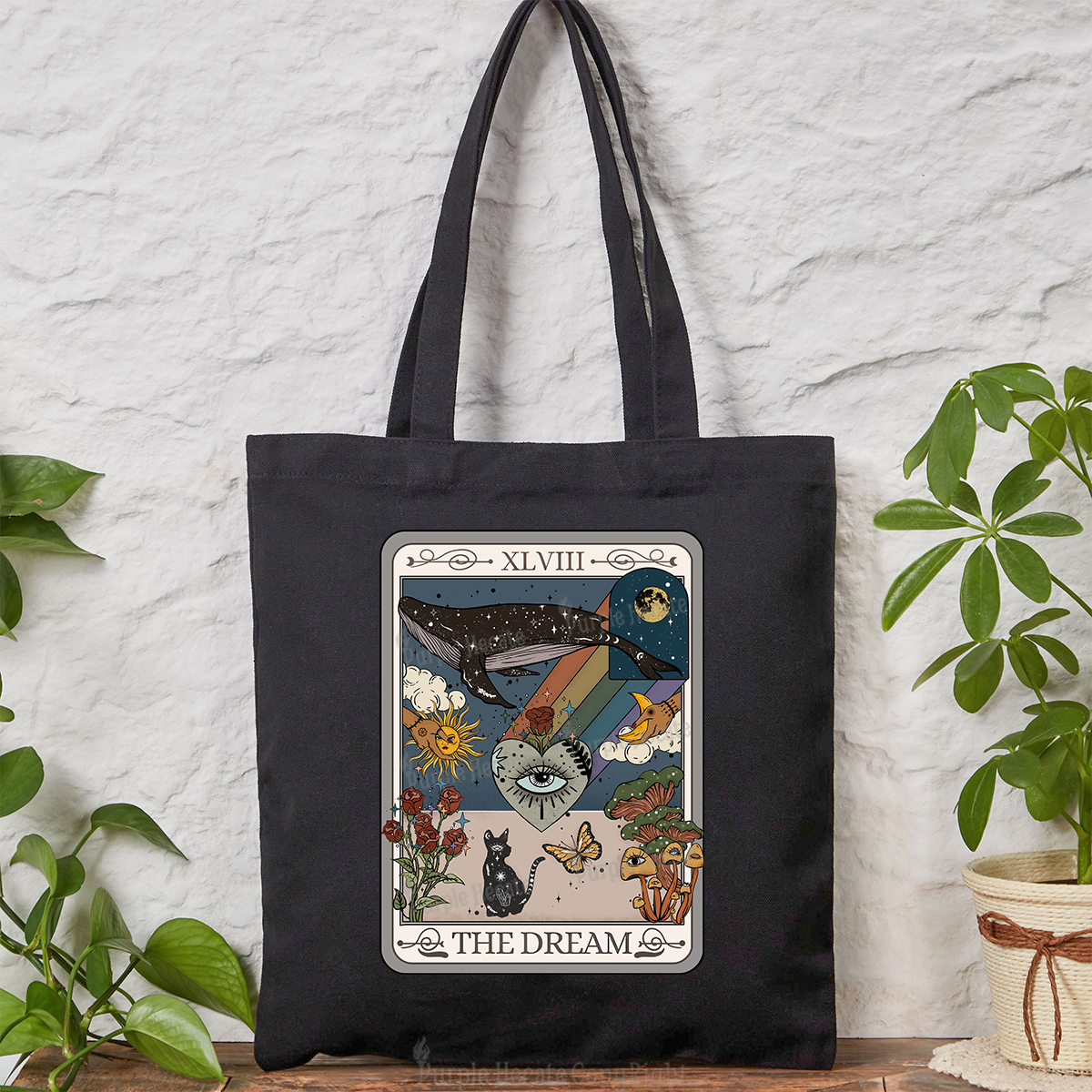 Purplehecate The Dream Tarot Tote Bag