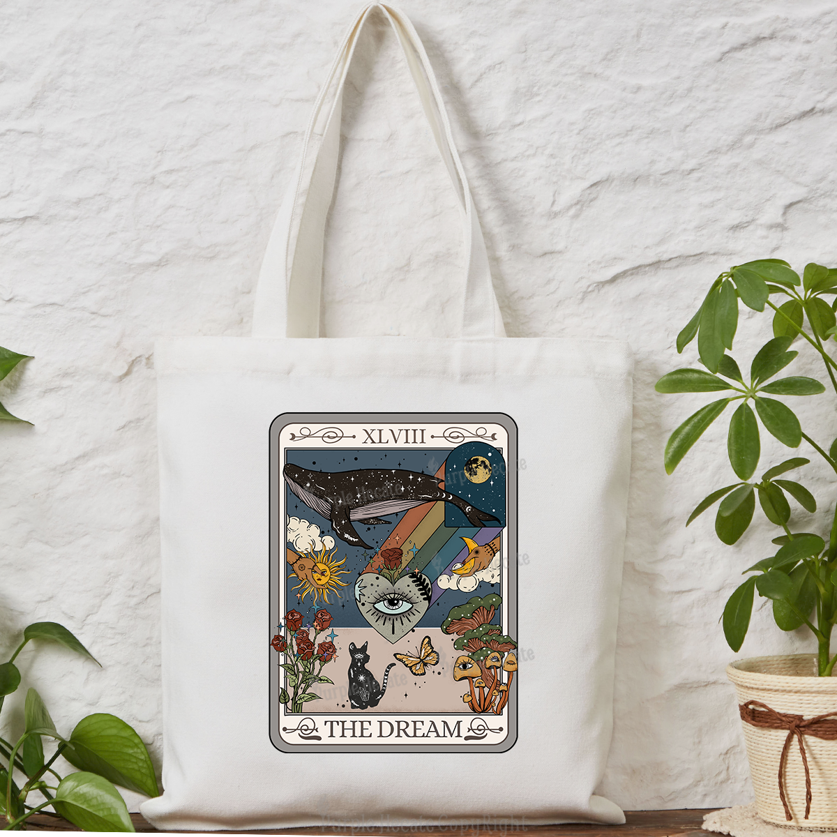 Purplehecate The Dream Tarot Tote Bag