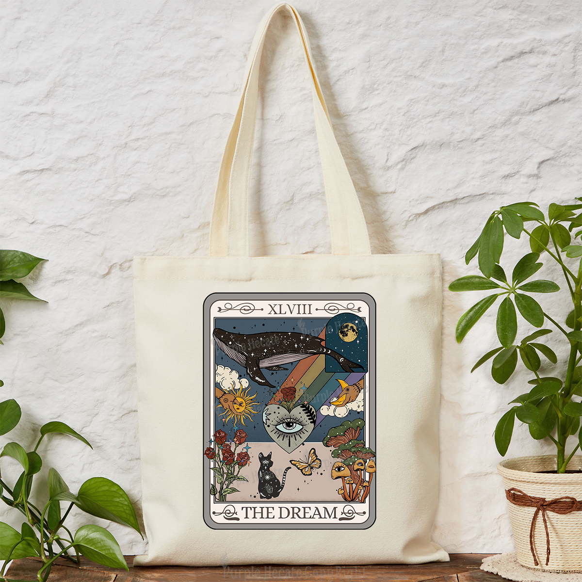 Purplehecate The Dream Tarot Tote Bag