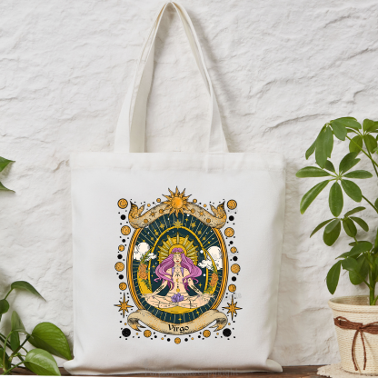 Purplehecate Virgo Radiance Tote Bag