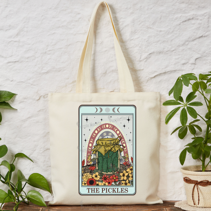 Purplehecate The Pickles Tarot Tote Bag