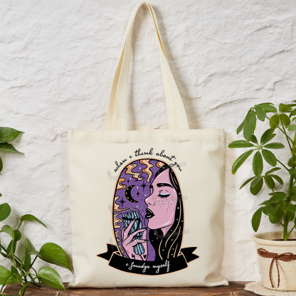 Purplehecate When I Think About You Tote Bag