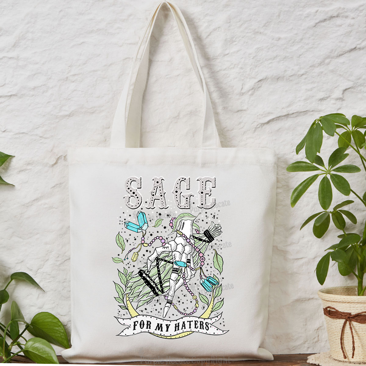 Purplehecate Sage For My Haters Tote Bag