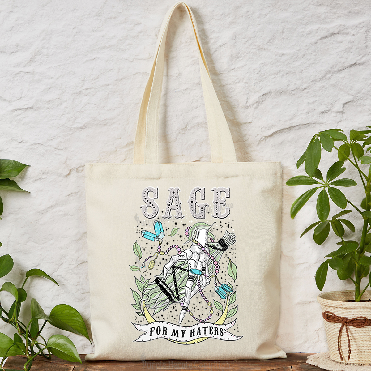 Purplehecate Sage For My Haters Tote Bag