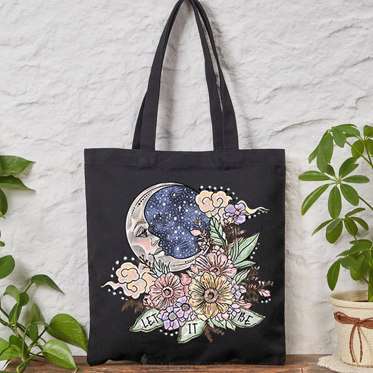 Purplehecate Let It Be Tote Bag