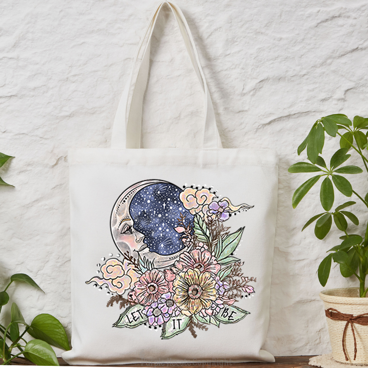Purplehecate Let It Be Tote Bag
