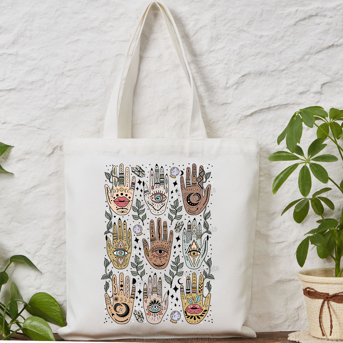 Purplehecate Helping Hands Tote Bag