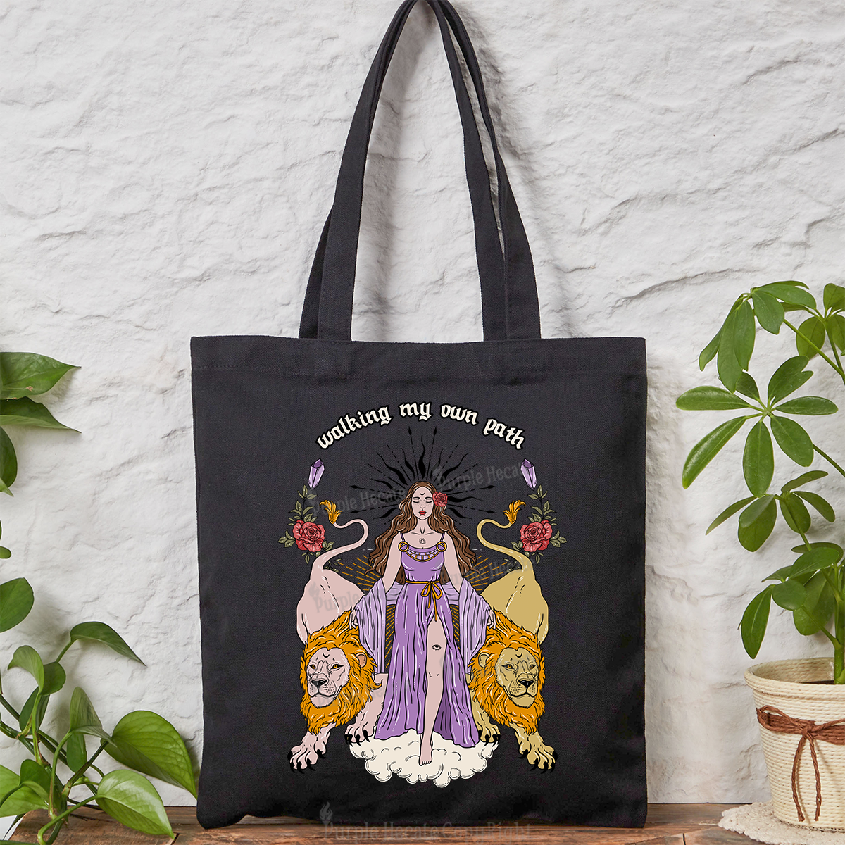 Purplehecate Waliking My Own Path Tote Bag