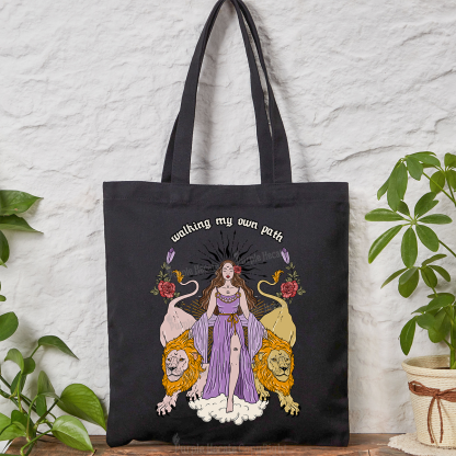Purplehecate Waliking My Own Path Tote Bag