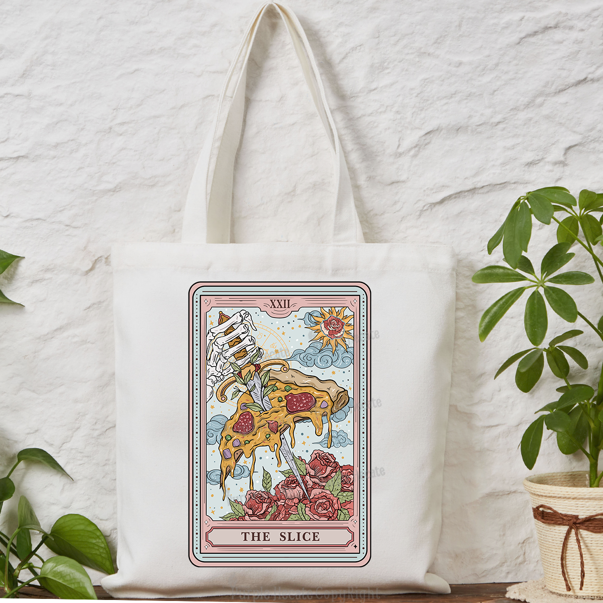 Purplehecate The Slice Tote Bag