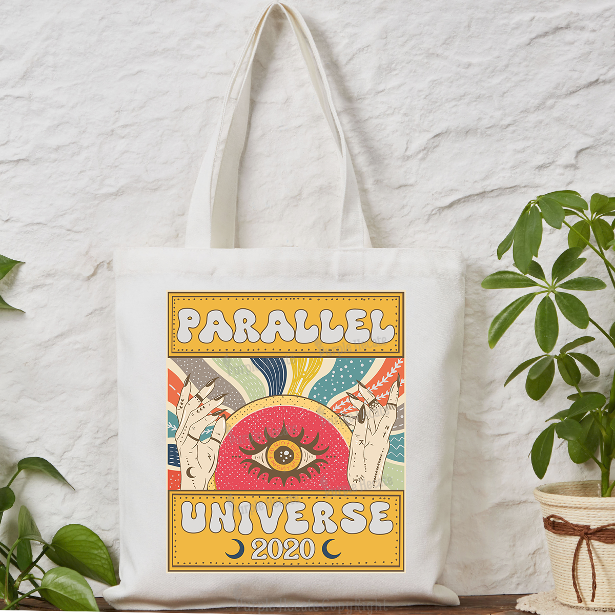 Purplehecate Parallel Universe Tote Bag