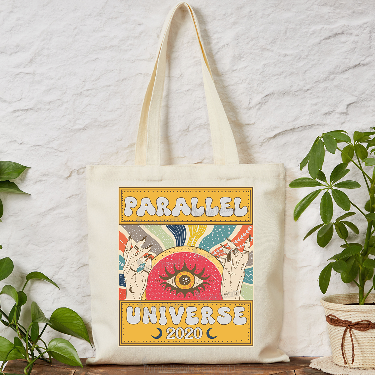 Purplehecate Parallel Universe Tote Bag