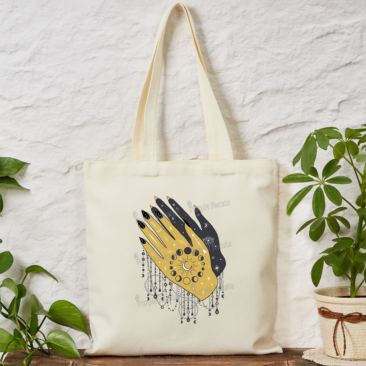 Purplehecate Wash Your Hands Tote Bag