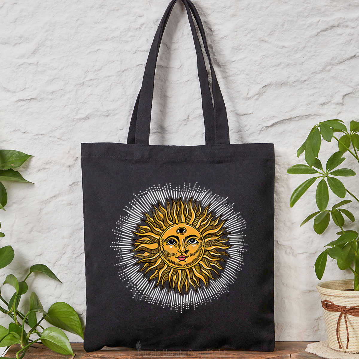 Purplehecate Sat Nam Tote Bag