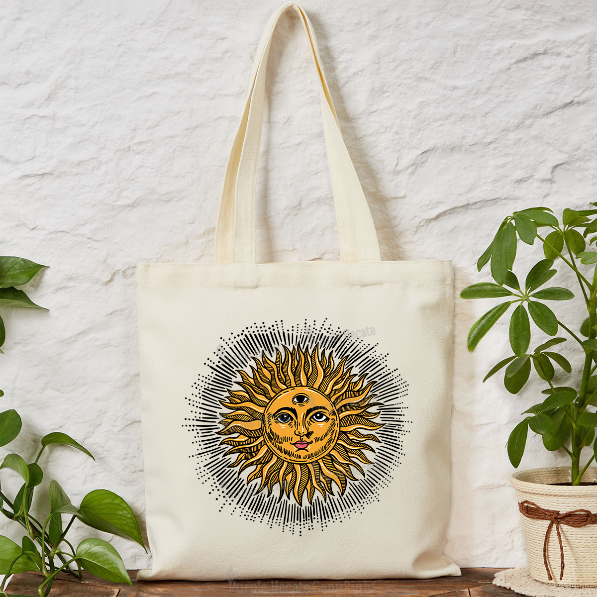 Purplehecate Sat Nam Tote Bag