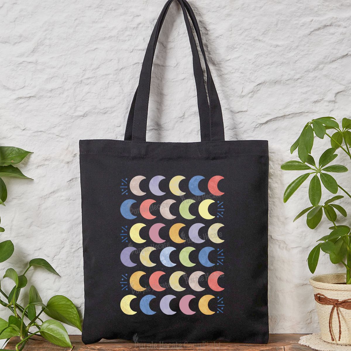 Purplehecate Every Phase Of Me Tote Bag