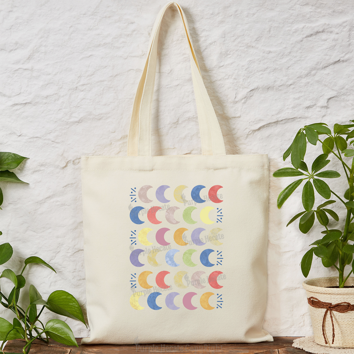 Purplehecate Every Phase Of Me Tote Bag