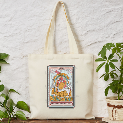 Purplehecate The Chicken Nugget Tarot Tote Bag