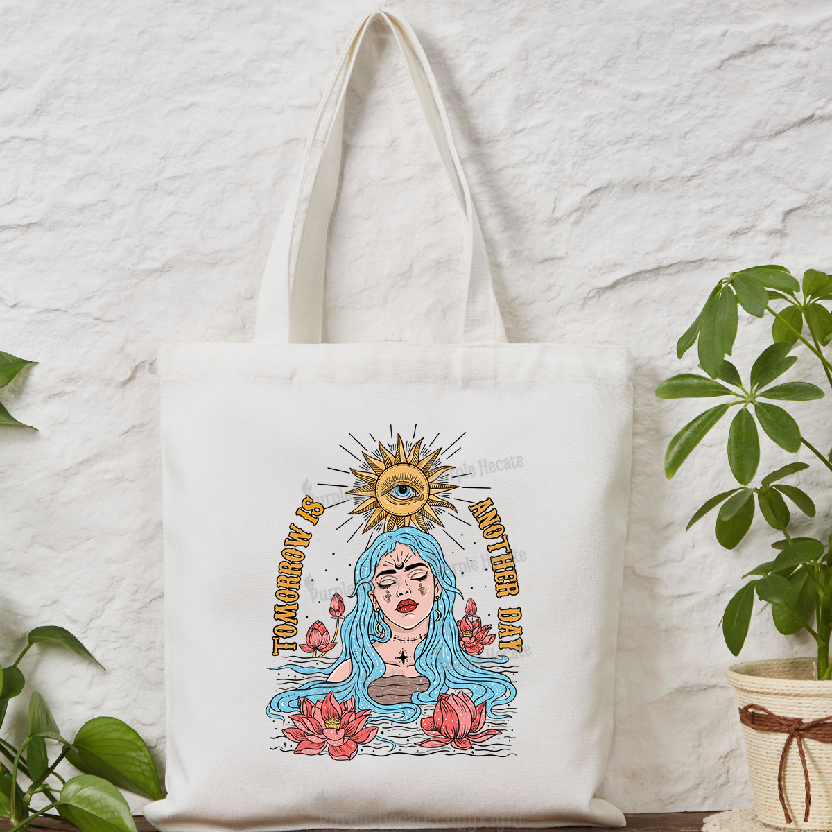 Purplehecate Tomorrow Is Another Day Tote Bag