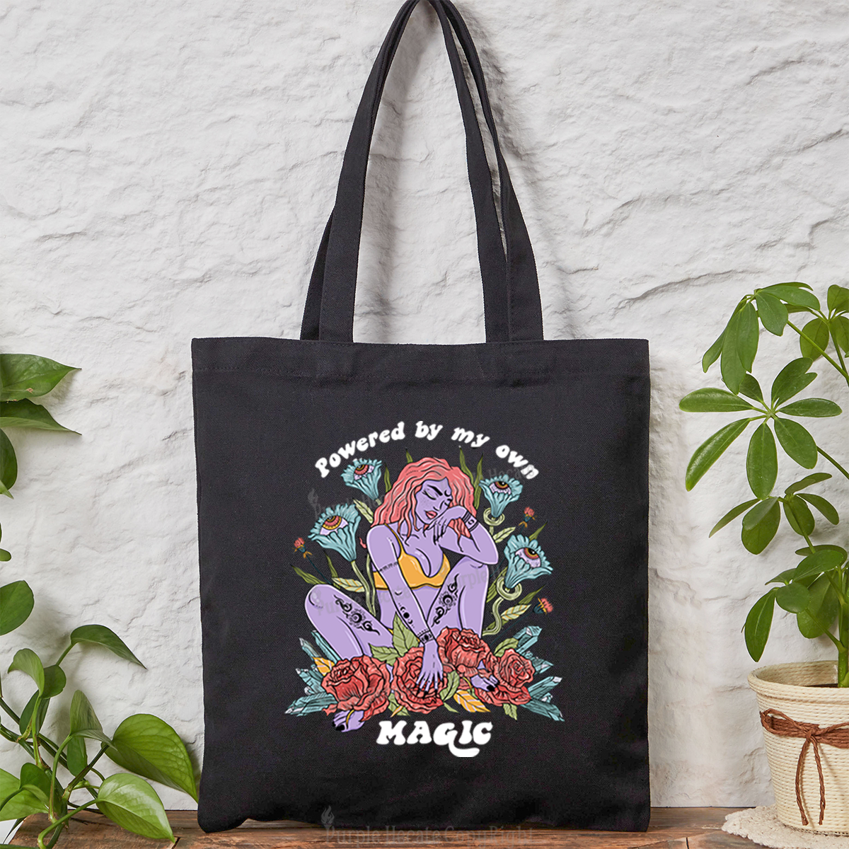 Purplehecate Powered By My Own Magic Tote Bag