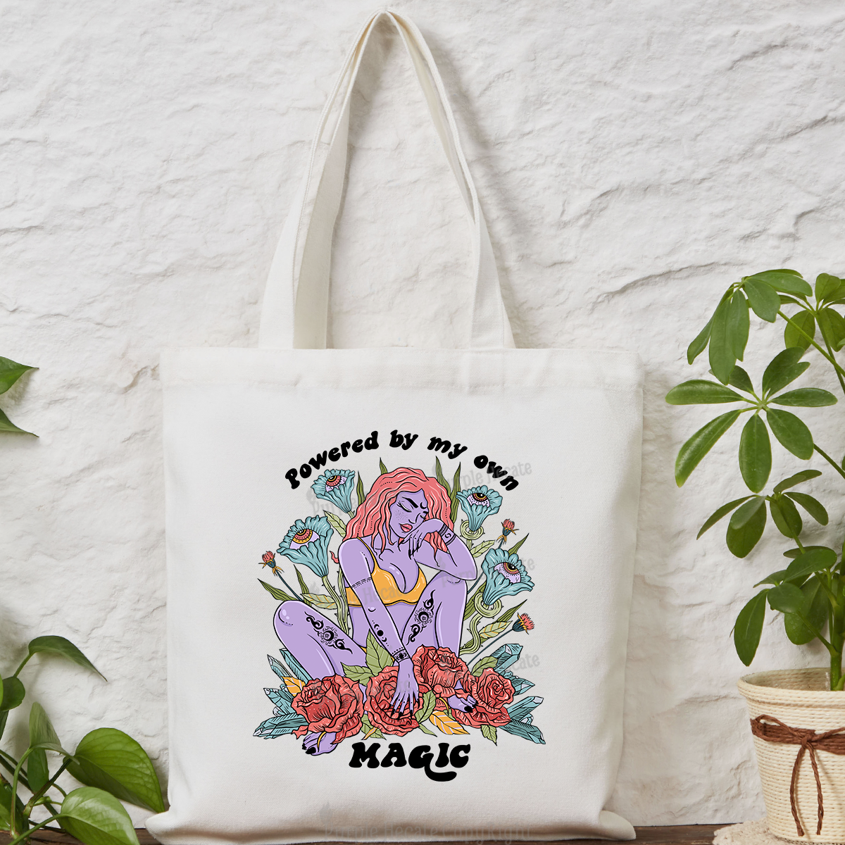 Purplehecate Powered By My Own Magic Tote Bag