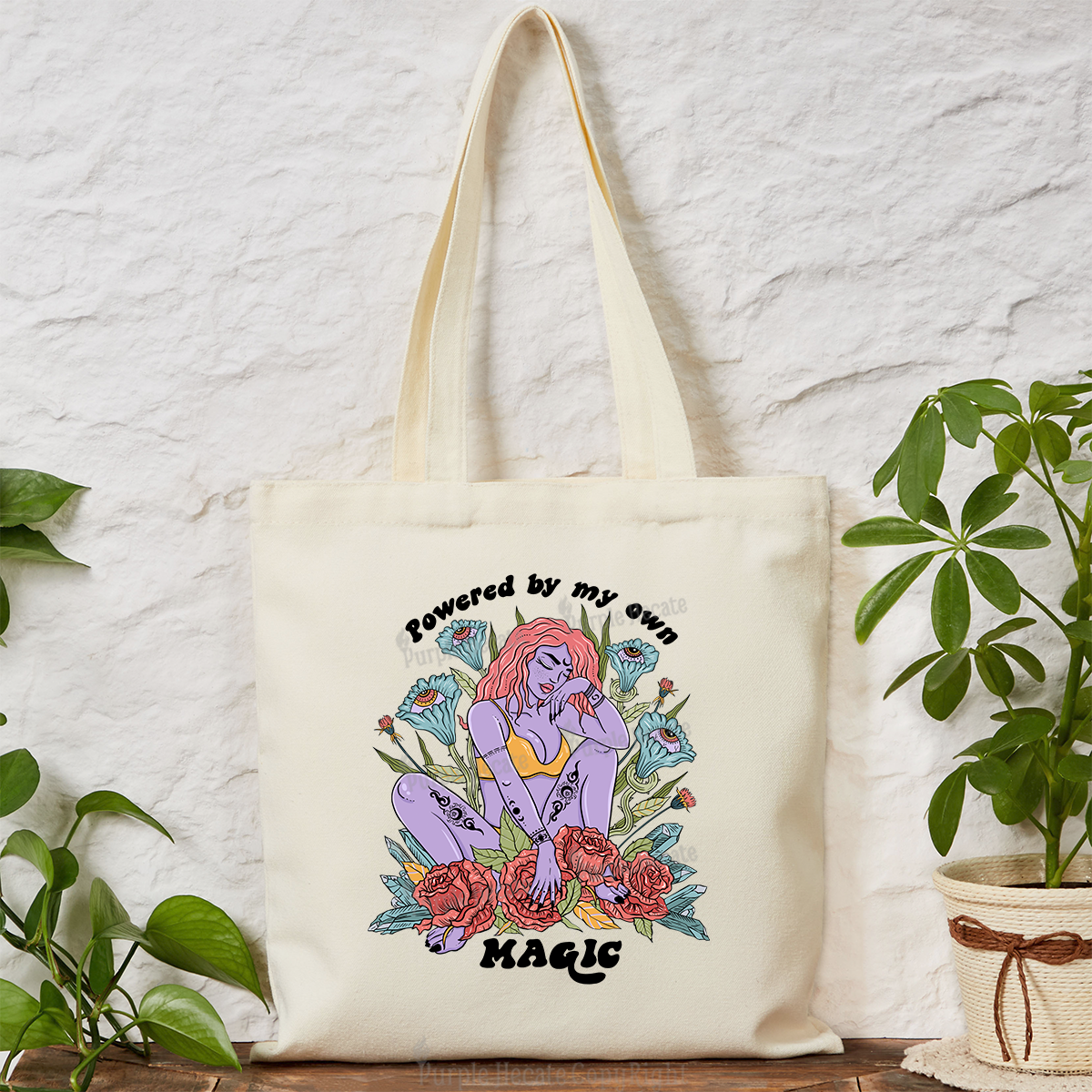 Purplehecate Powered By My Own Magic Tote Bag