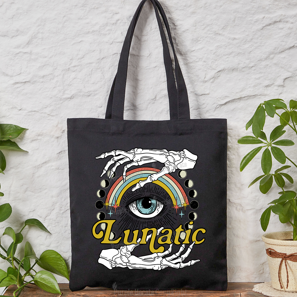 Purplehecate Lunatic Tote Bag