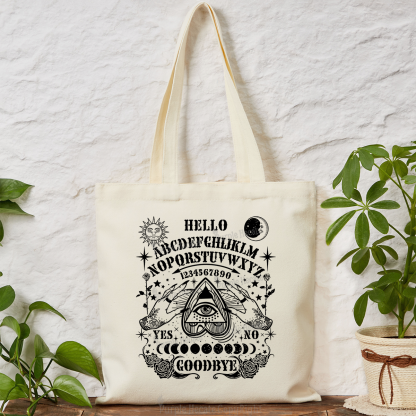 Purplehecate Hello Goodbye Tote Bag