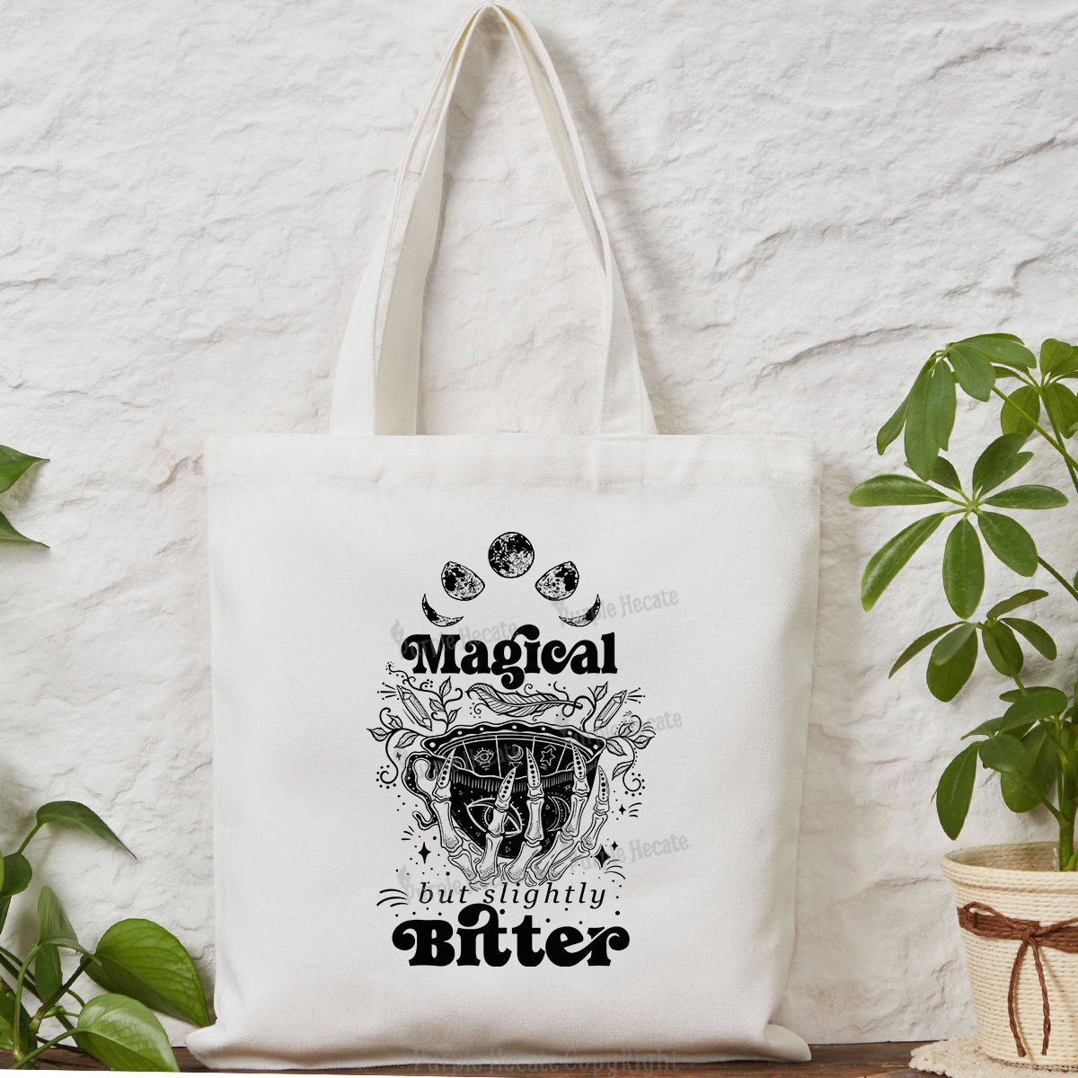 Purplehecate Magical But Slightly Bitter Tote Bag