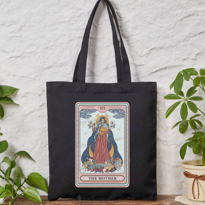 Purplehecate The Mother Tarot Tote Bag