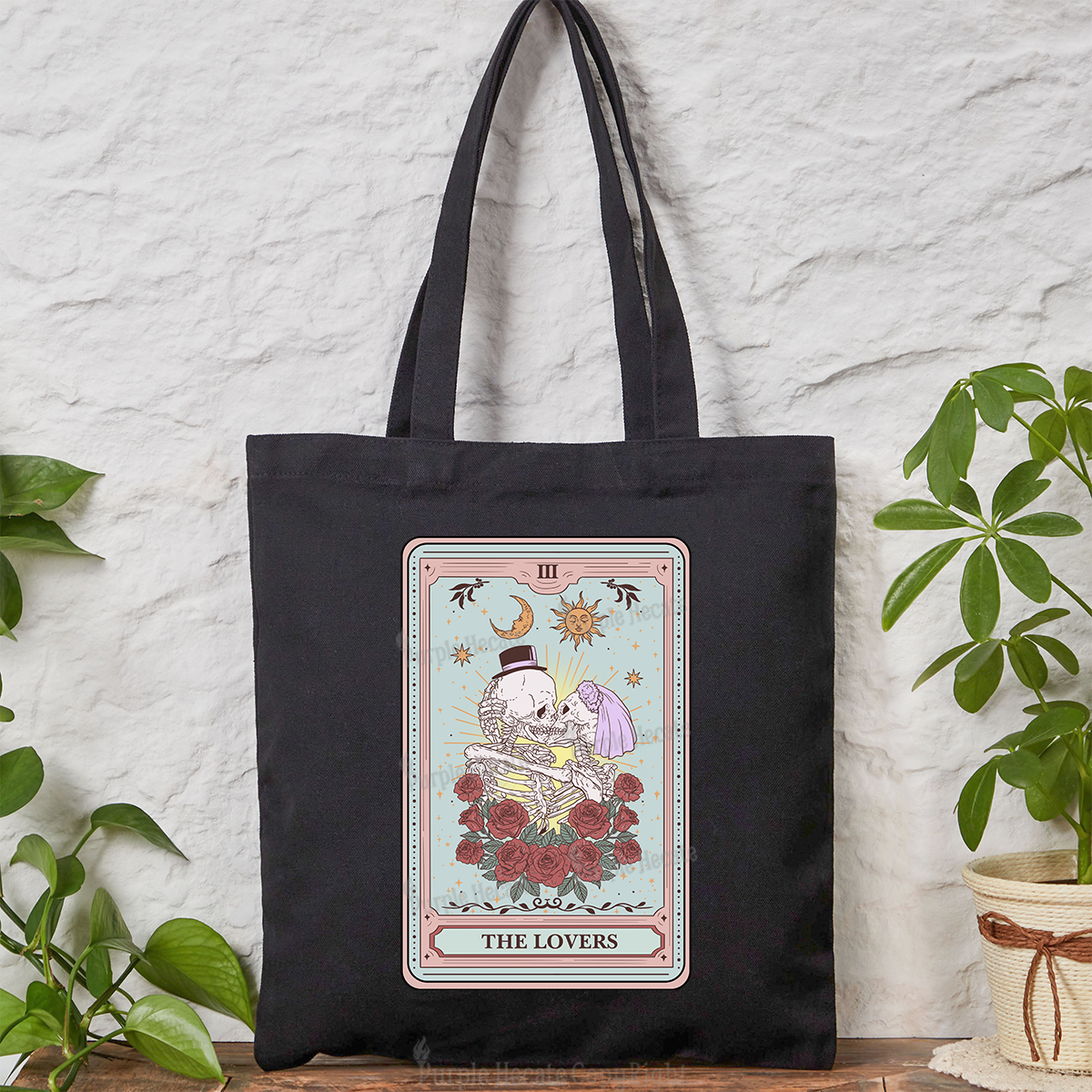 Purplehecate The Lovers Tote Bag