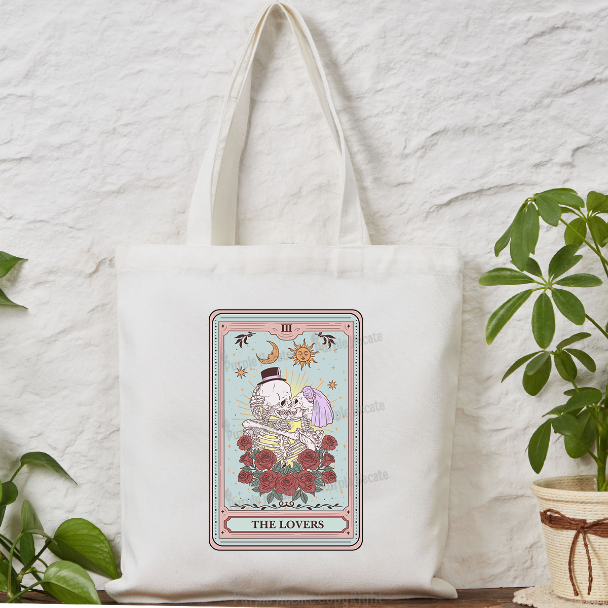 Purplehecate The Lovers Tote Bag
