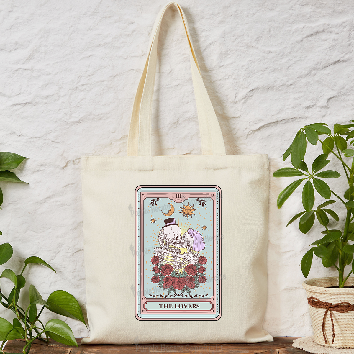 Purplehecate The Lovers Tote Bag