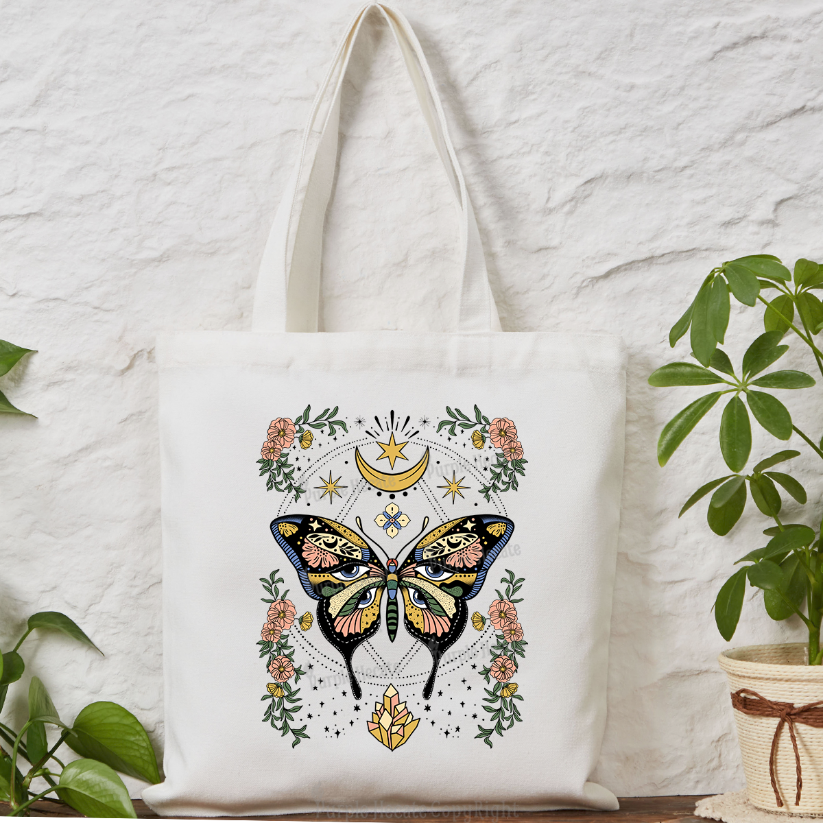 Purplehecate I Am Opening Tote Bag