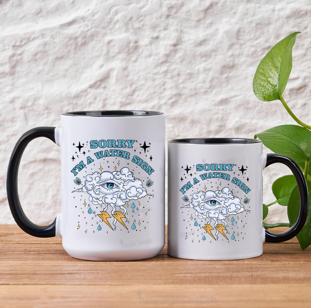 Purplehecate Sorry I'm A Water Sign Mug