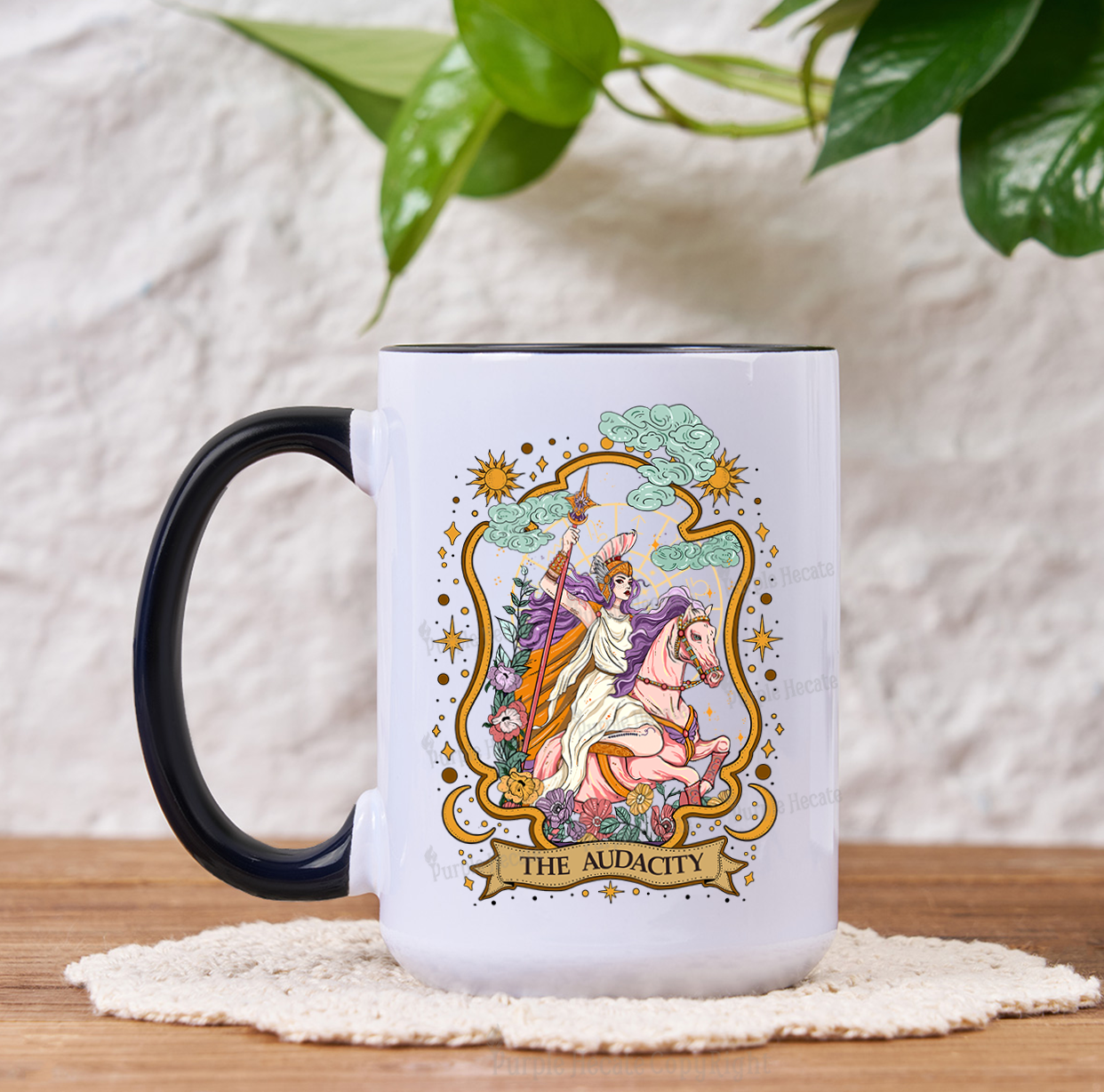 Purplehecate The Audacity Goddess Mug