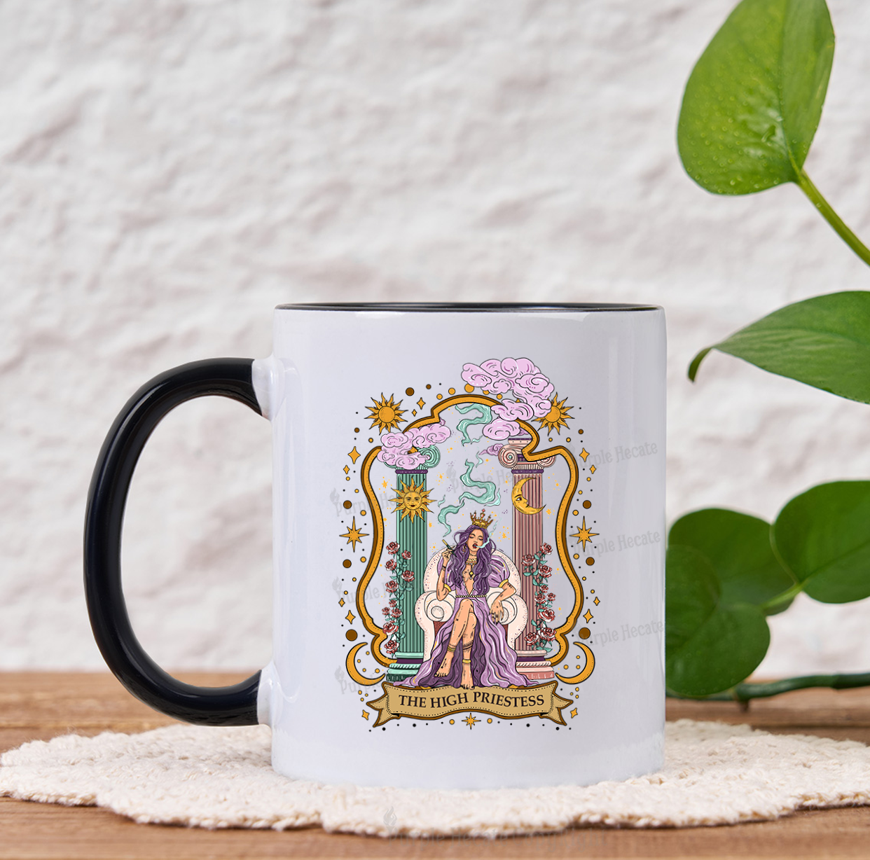Purplehecate The High Priestess Goddess Mug